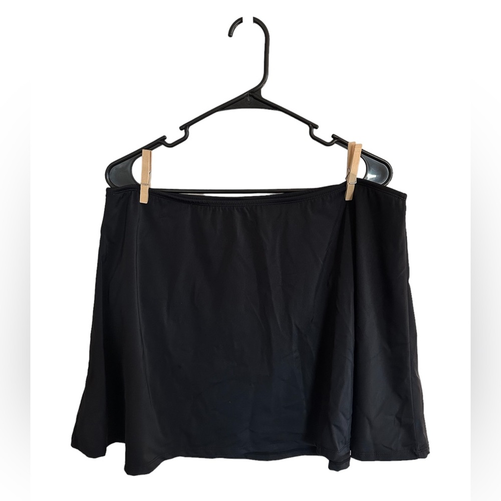 Swimsuits For All women’s 18 swim skort skirt black